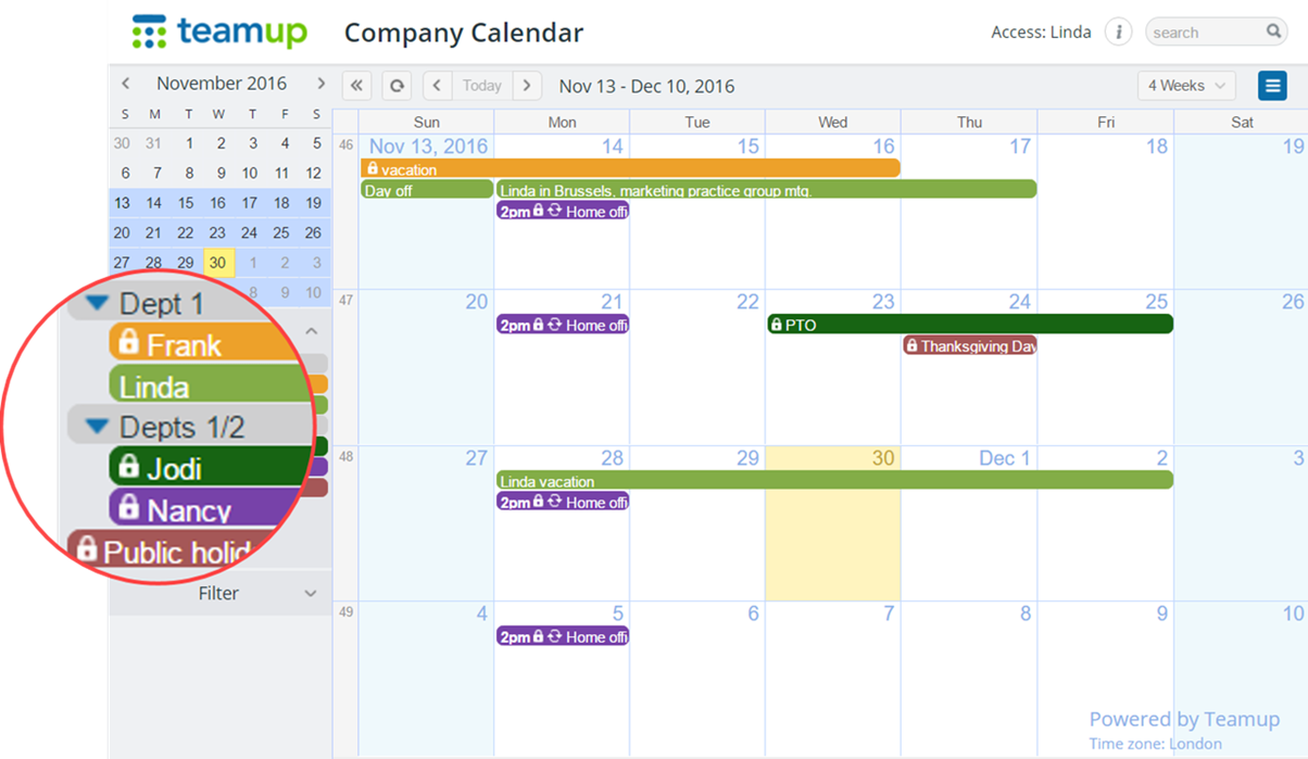 How to Create Company Calendars Teamup Blog