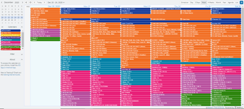 A visual schedule maker not only streamlines work but also provides a visual display of information or data for viewers.