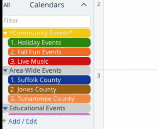 How to Use Color-Coded Sub-Calendars