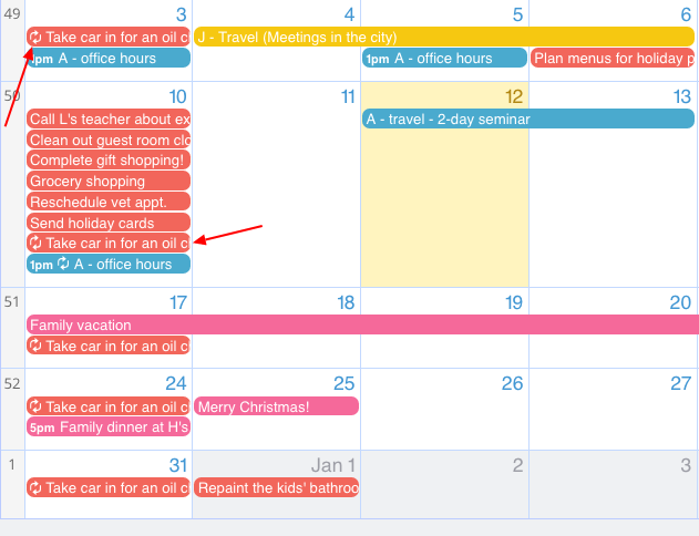 Manage tasks and unscheduled jobs with your Teamup Calendar