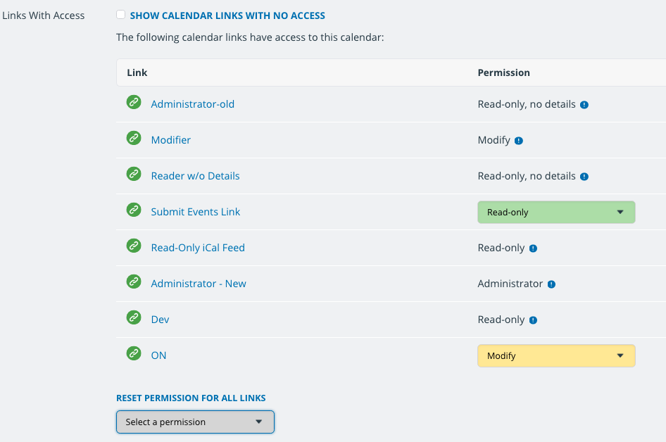 How to modify or manage a sub-calendar with Teamup