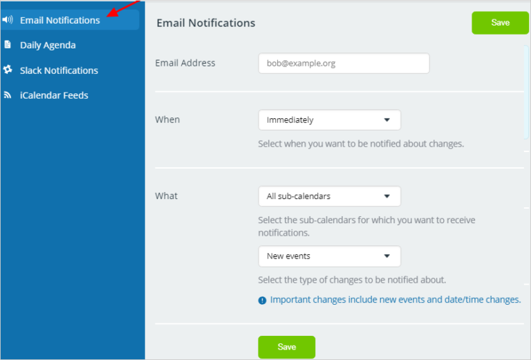 What are email notifications? Teamup News, Tips, Stories
