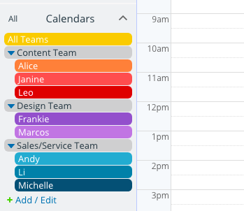 How to Use Color-Coded Sub-Calendars