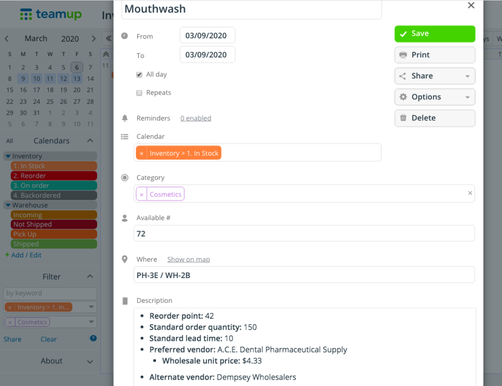 Teamup as an Excel alternative can be a great business choice. 