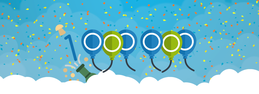 1 million unique monthly active users