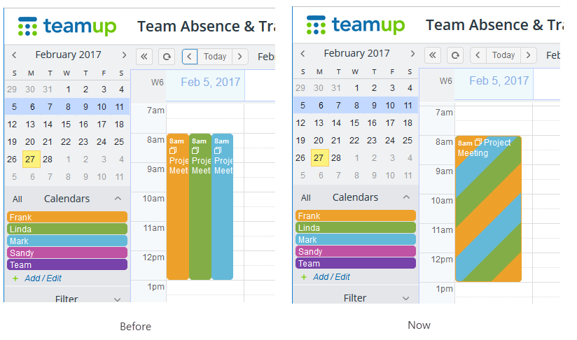 scriptcase multiple calendars