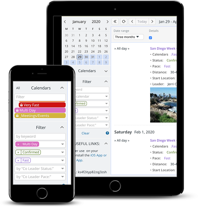 Filter your calendar by the contents of custom event field