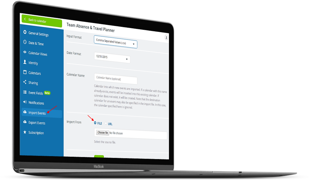 Bulk Create iCalendar Feeds
