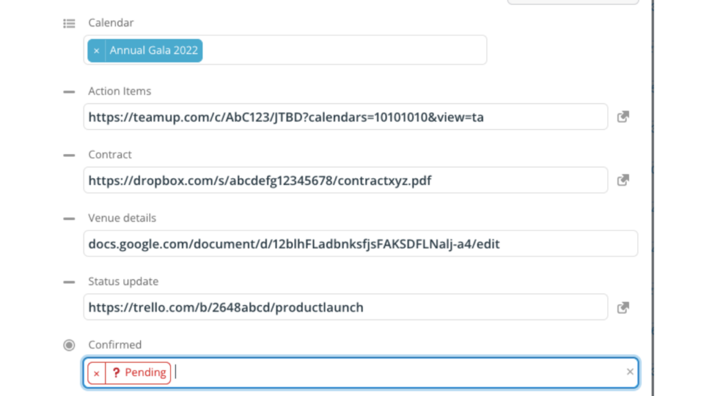 document pointers in context