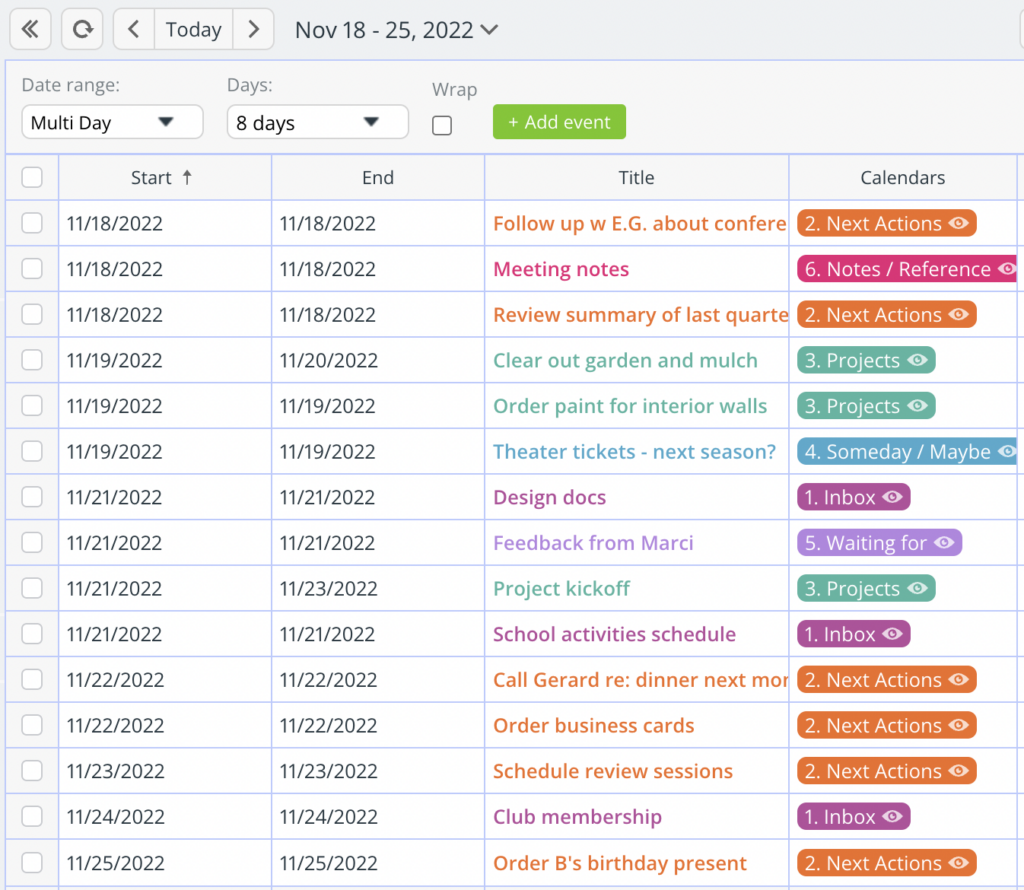 Sorting Date Design Do More with Customized Date Sorting and Table View | Teamup Blog